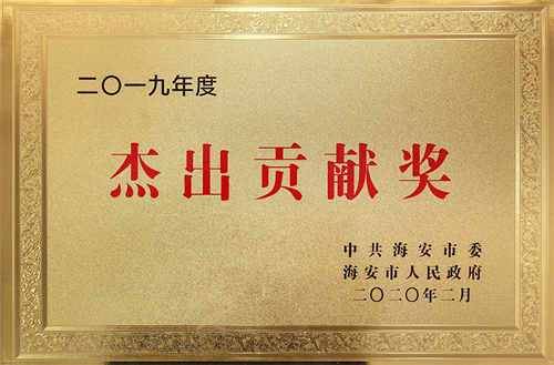 鵬飛集團榮獲2019年杰出貢獻(xiàn)獎